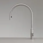 Смеситель кухонный CeaDesign Кitchen с вытяжным ручным изливом, сатин (MIL 201 S) - Фото 1